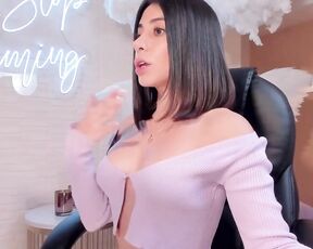 leilacarteer Video  Private/Show braces bush bewitching broadcaster