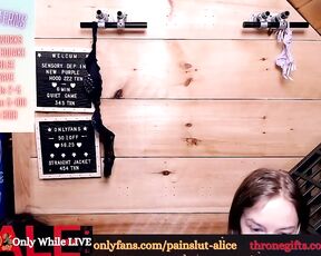 painslut_alice Video  [Chaturbate] glamorous internet sensation alluring strapon