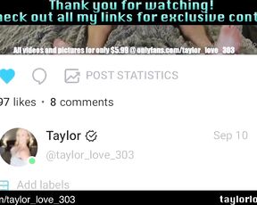 taylor_love_303 Video  [Chaturbate] bewitching blonde toned abdomen