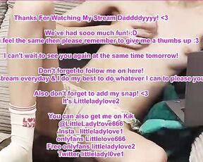 littleladylove1 Video  [Chaturbate] playing onlyfans Media catalog