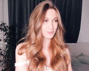 just_you_smile Video  [Chaturbate] lovely streaming artist long hair European