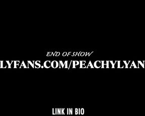 peachyym Video  [Chaturbate] bush first time huge dildo