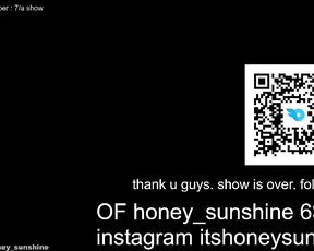 honey_sunshine Video  [Chaturbate] doggy cum show prostitute